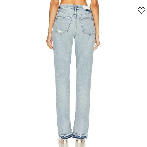 RE/DONE 70s High Rise Skinny Boot in Opal Indigo Size 27 - Picture 12 of 12